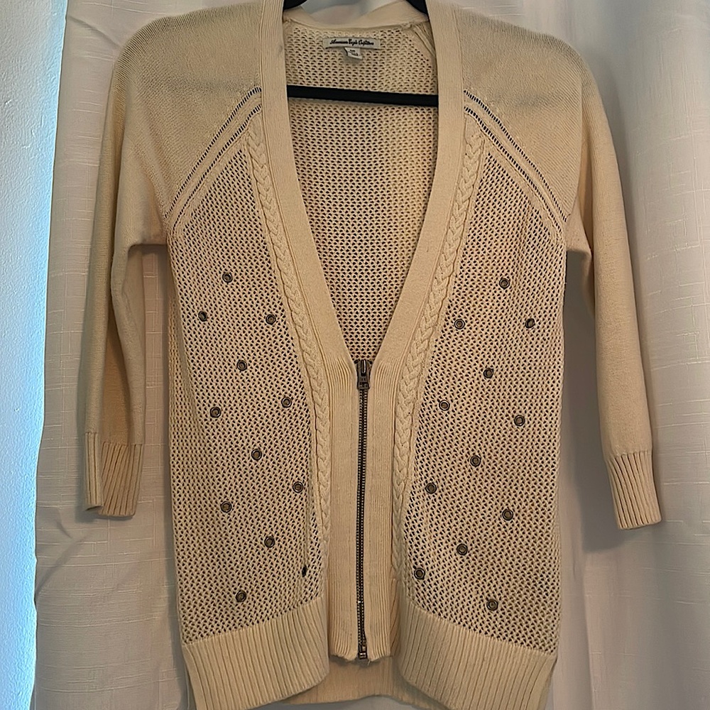 Women’s Cream Cardigan